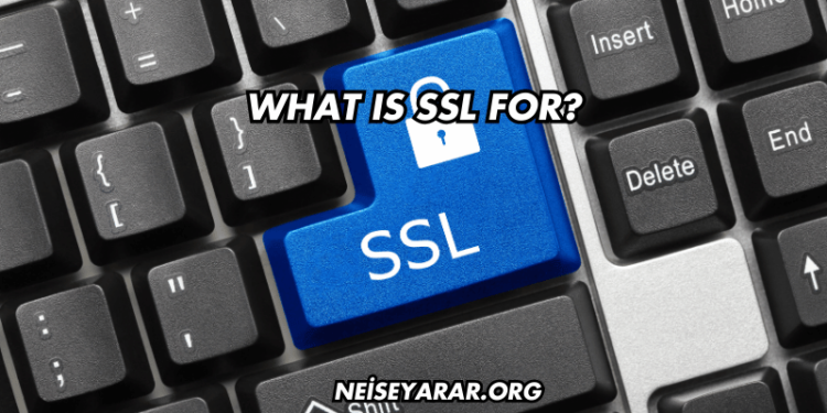 What Is SSL For?