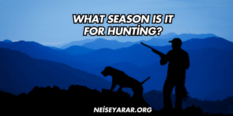What Season Is It for Hunting?