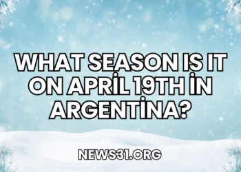 What Season Is It on April 19th in Argentina?