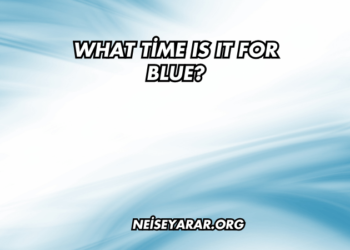 What Time Is It for Blue?